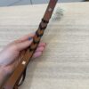 Loewe Women s Braided Short Strap Handle Black and Tan