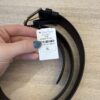 The Row Art Deco Belt x Large Black Silver and Gold