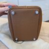 Hermes Taurillon Clemence Picotin Lock 18 PM Gold Silver Hardware