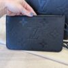 Louis Vuitton Empreinte Monogram Giant Neverfull MM Black