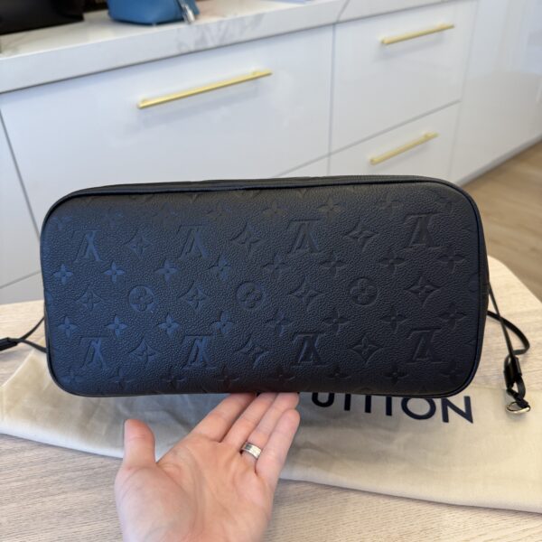 Louis Vuitton Empreinte Monogram Giant Neverfull MM Black
