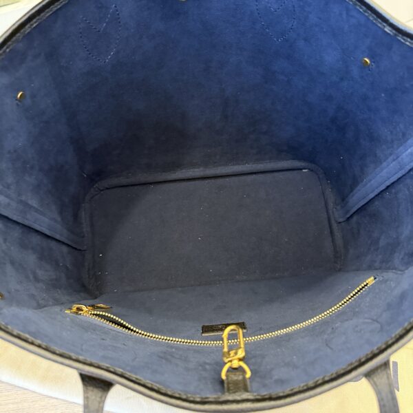 Louis Vuitton Empreinte Monogram Giant Neverfull MM Black