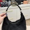 Prada Tessuto Nylon Sacca Shoulder Bag Black