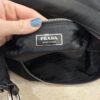 Prada Tessuto Nylon Sacca Shoulder Bag Black