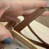Loewe Square Anagram Straw Basket Tote Bag