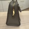 Saint Laurent YSL Calfskin Small Monogram Cabas Fog