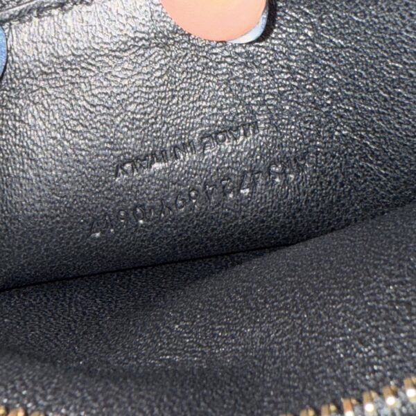 Saint Laurent YSL Calfskin Small Monogram Cabas Fog