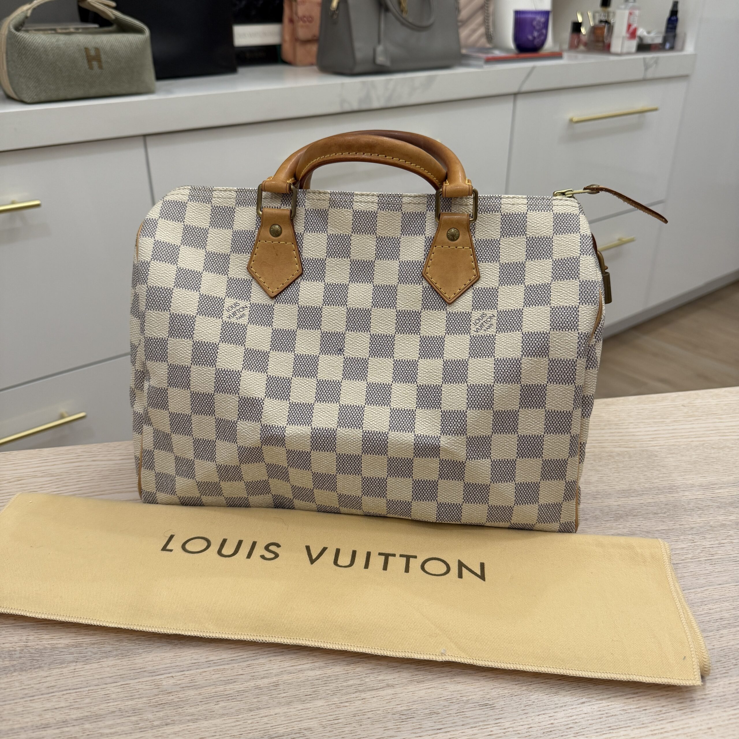 Louis Vuitton Damier Azur Speedy 30