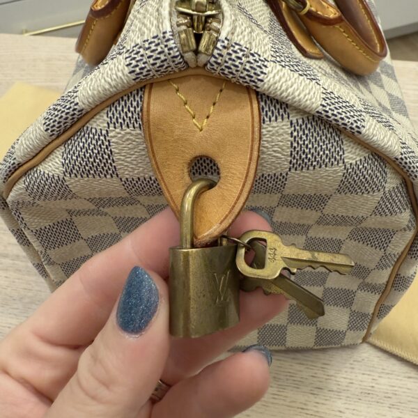 Louis Vuitton Damier Azur Speedy 30