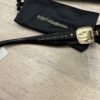 Dolce & Gabbana Black Precious Metals Sunglasses