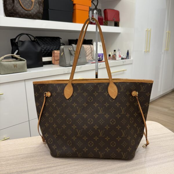 Louis Vuitton Monogram Neverfull MM Beige