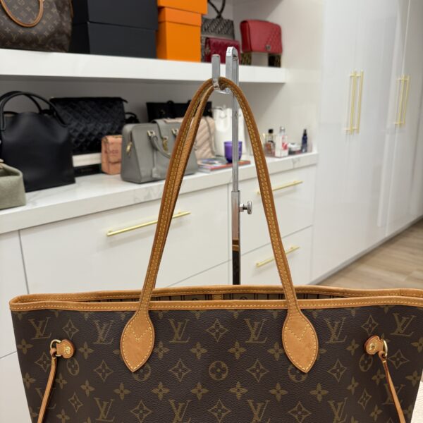 Louis Vuitton Monogram Neverfull MM Beige