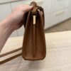 Saint Laurent YSL Cassandra Mini Top Handle Bag in Raffia and Leather