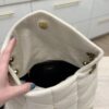 Saint Laurent YSL Small Loulou Puffer Cotton Twill Shoulder Bag