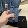 Givenchy Antigona Lock Mini Top-Handle Bag in Faded Denim