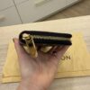 Louis Vuitton Monogram Multicolor Zippy Wallet Noir with Pink Interior