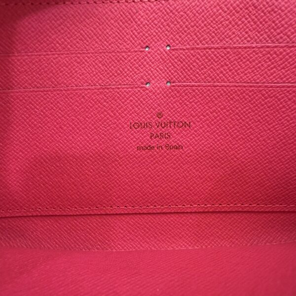 Louis Vuitton Monogram Multicolor Zippy Wallet Noir with Pink Interior