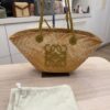 Loewe Small Anagram Basket bag in Palm and Calfskin