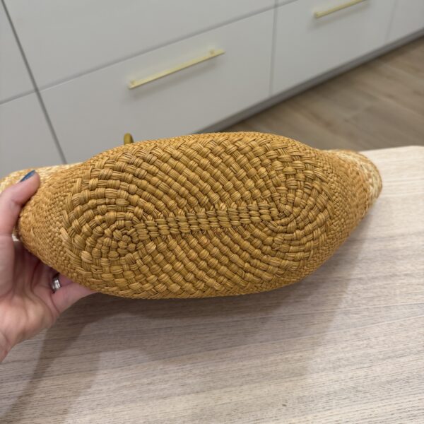 Loewe Small Anagram Basket bag in Palm and Calfskin