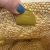 Loewe Small Anagram Basket bag in Palm and Calfskin