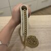Gucci Horsebit 1955 Wallet with Chain GG Supreme with White