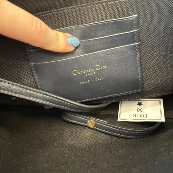 Christian Dior 30 Montaigne Pouch Navy