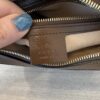 Gucci GG Supreme Monogram Small Horsebit 1955 Shoulder Bag Beige Brown Sugar