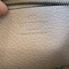 VALENTINO GARAVANI Pebbled Calfskin Rockstud Camera Crossbody Bag