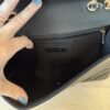 Chanel Calfskin Chevron Quilted Large Statement Flap Black