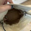 Gucci Blondie NM Bucket Bag Diagonal Quilted Leather Mini White