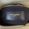 Saint Laurent YSL Puffer Toy Bag In Jersey Cool Beige and Gold Hardware