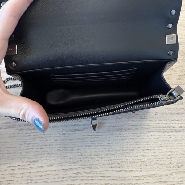 Valentino Garavani Rockstud Leather Pouch on Chain