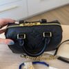 Louis Vuitton Speedy Bandouliere Bag Monogram Empreinte Giant 20 Black