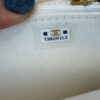 Chanel Caviar Quilted Pocket Twins Clutch With Chain White