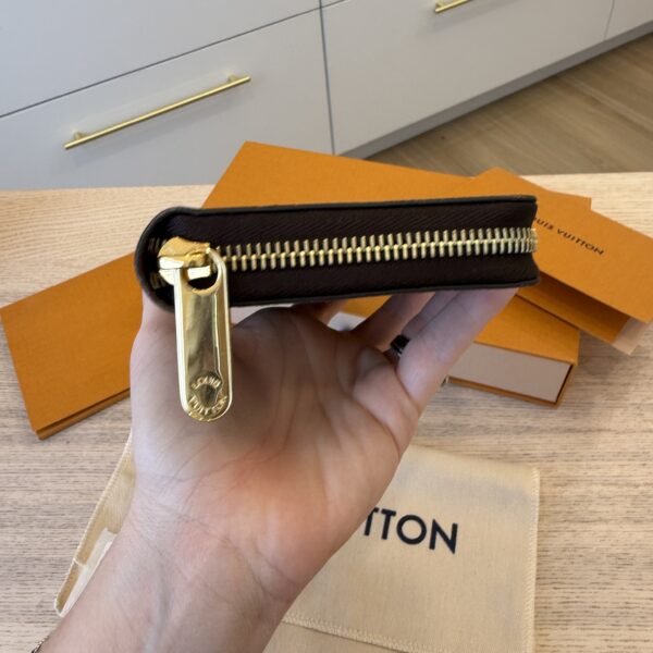Louis Vuitton Monogram Zippy Wallet Pink Interior