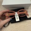 Celine Sunglasses Triomphe Oval Shiny Pink Smoke