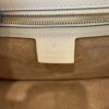 Gucci Calfskin Small Sylvie Shoulder Bag Hibiscus White