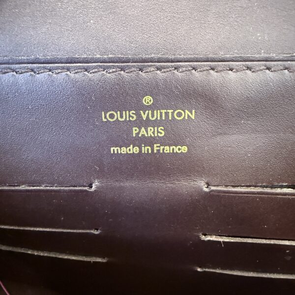 Louis Vuitton Vernis Mira MV Chain Wallet Amarante