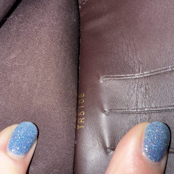 Louis Vuitton Vernis Mira MV Chain Wallet Amarante
