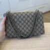 Gucci GG Supreme Monogram Small Dionysus Shoulder Bag Taupe
