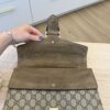 Gucci GG Supreme Monogram Small Dionysus Shoulder Bag Taupe