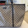 Gucci GG Plus Monogram Large Joy Tote Dark Brown