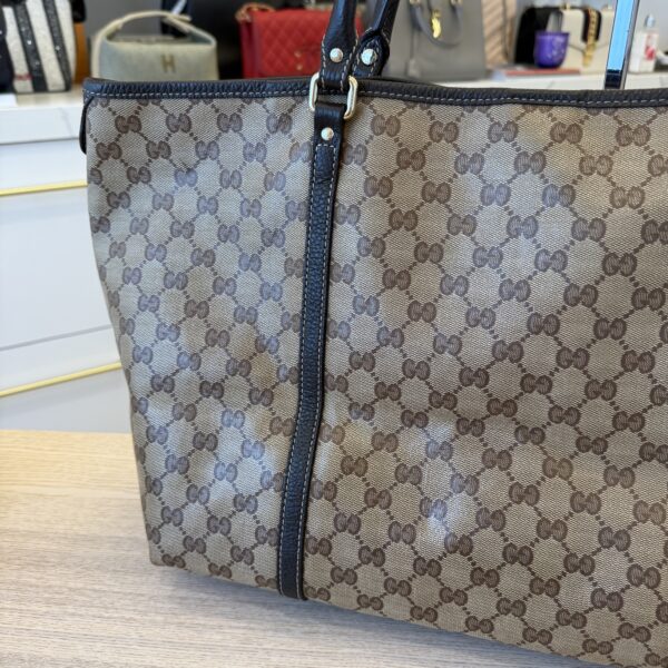 Gucci GG Plus Monogram Large Joy Tote Dark Brown