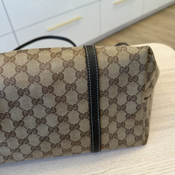 Gucci GG Plus Monogram Large Joy Tote Dark Brown