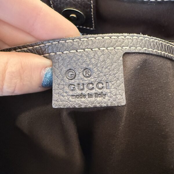 Gucci GG Plus Monogram Large Joy Tote Dark Brown