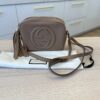 Gucci Calfskin Small Soho Disco Bag Beige