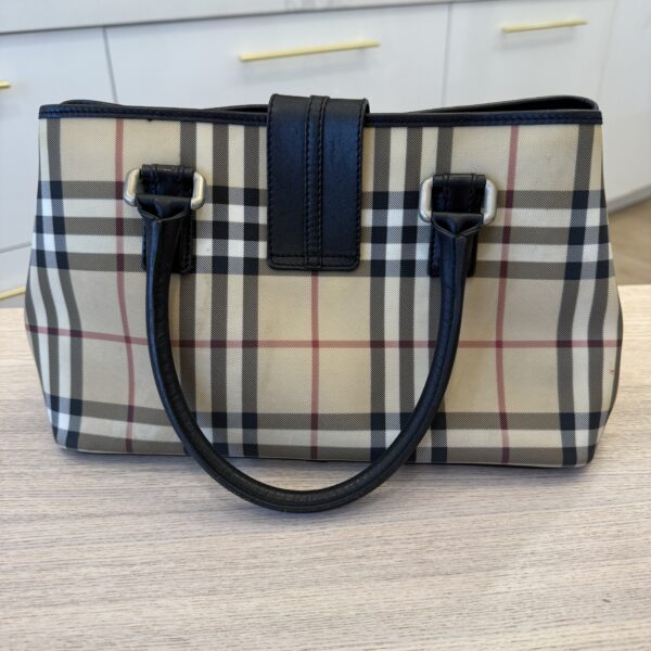 BURBERRY Classic Nova-Check Small Tote Bag