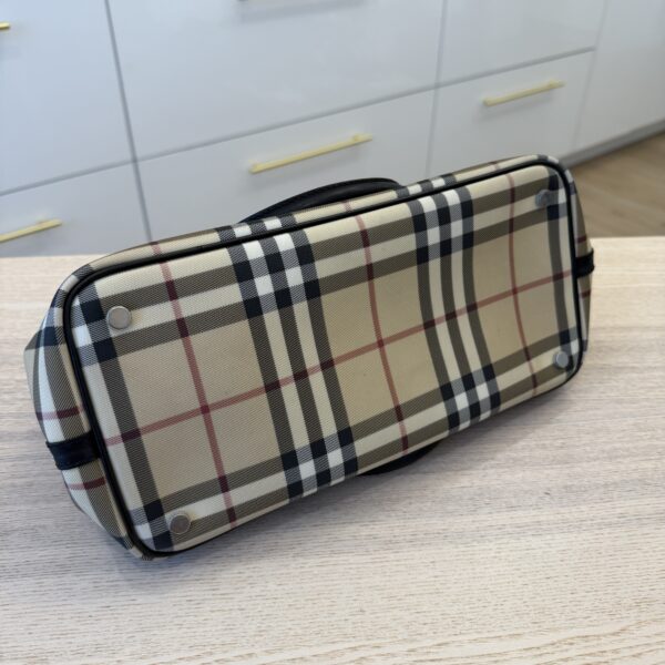 BURBERRY Classic Nova-Check Small Tote Bag