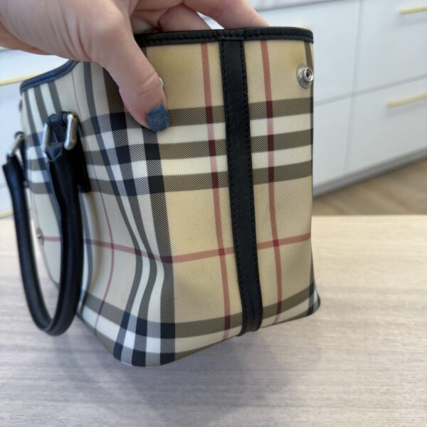 BURBERRY Classic Nova-Check Small Tote Bag