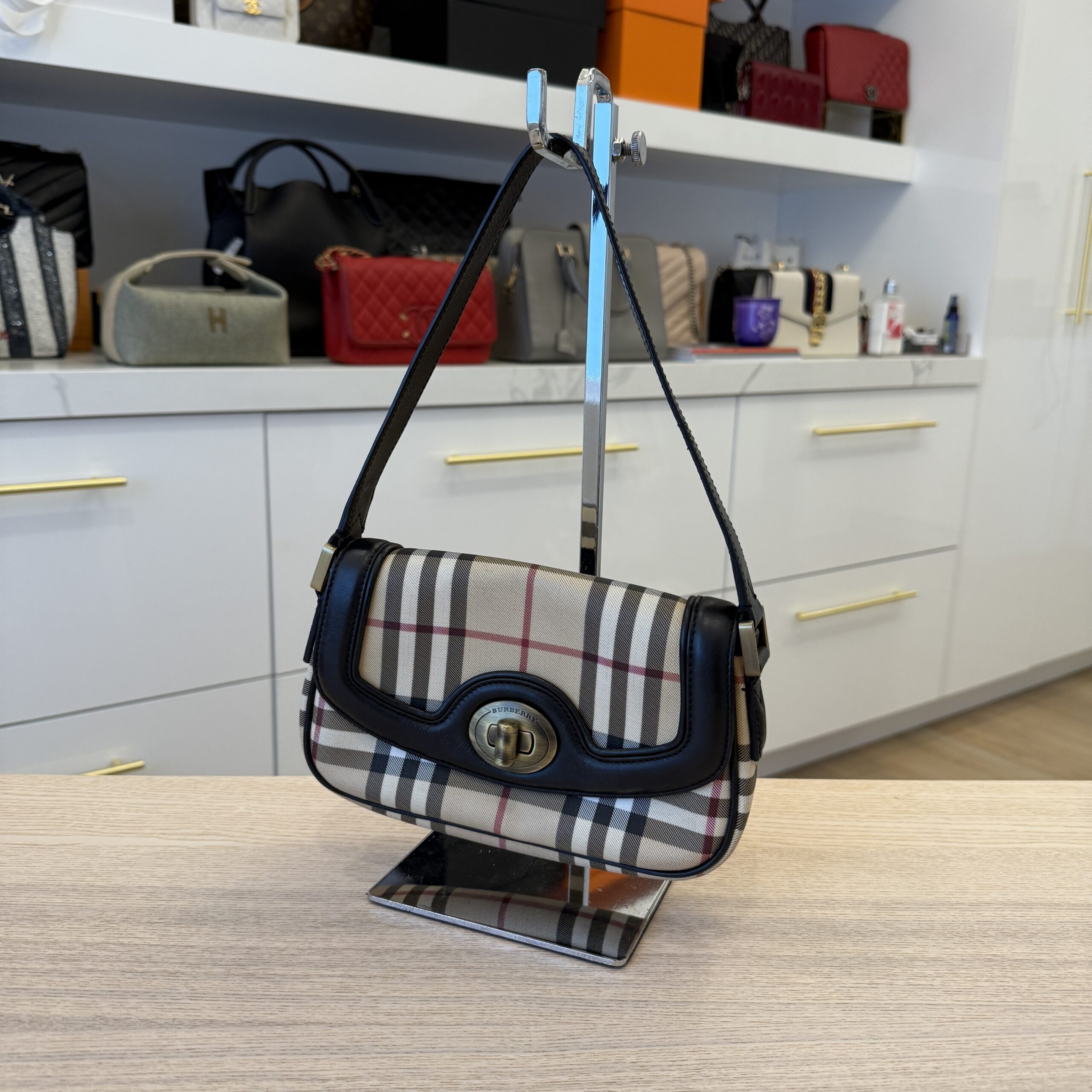 Burberry House Check Shoulder Bag